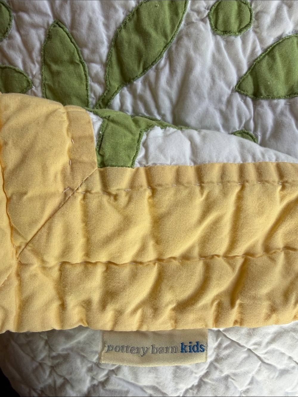 Pottery Barn Kids Spring Chicken Quilt Blanket - Picture 3 of 6